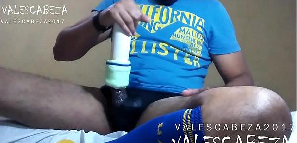  ValesCabeza219 FULL VIDEO LECHAZO video completo deslechado con masturbador